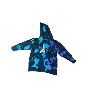 Bananas Monkey Youth Tie Dye Sweatshirt 3T Black Purple/Blue HOODIE Sweatshirt J
